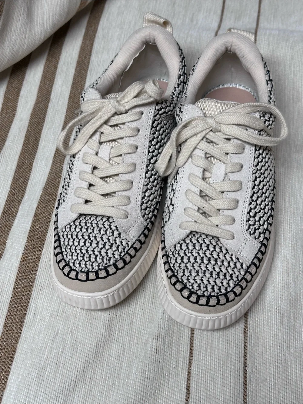 Dolce Vita woven cream